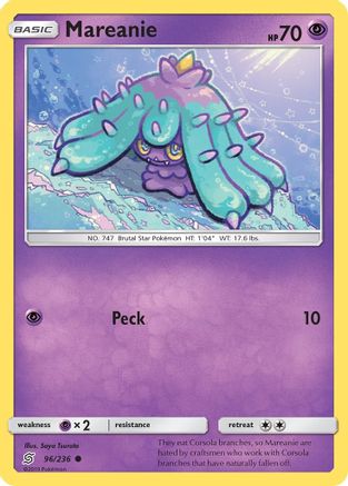 [PKM] Mareanie (96/236) [Sun & Moon: Unified Minds]