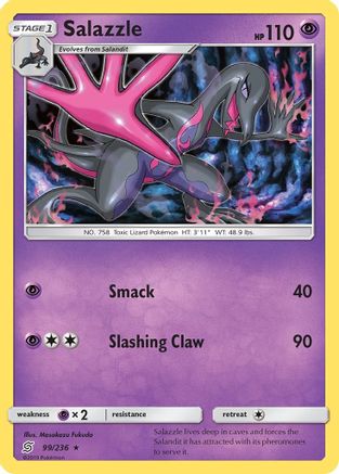 [PKM] Salazzle (99/236) [Sun & Moon: Unified Minds]