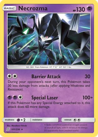 [PKM] Necrozma (101/236) [Sun & Moon: Unified Minds]