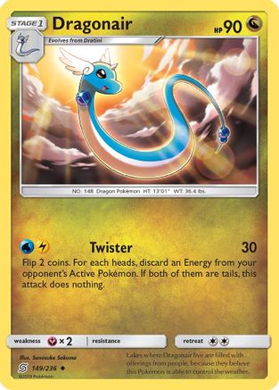 [PKM] Dragonair (149/236) [Sun & Moon: Unified Minds]