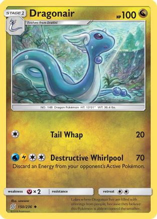 [PKM] Dragonair (150/236) [Sun & Moon: Unified Minds]