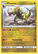 [PKM-R] Haxorus (156/236) [Sun & Moon: Unified Minds]