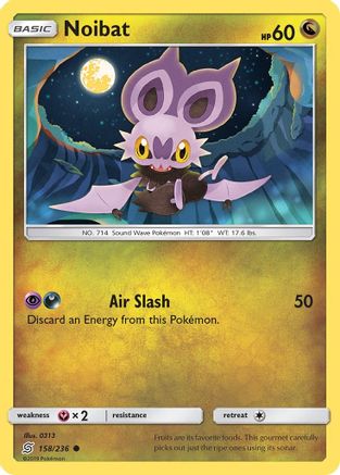 [PKM-C] Noibat (158/236) [Sun & Moon: Unified Minds]