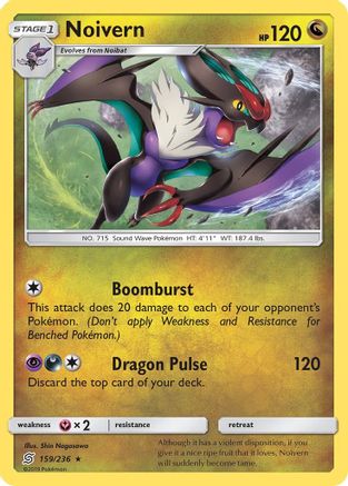 [PKM] Noivern (159/236) [Sun & Moon: Unified Minds]
