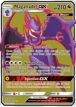 [PKM] Naganadel GX (230/236) [Sun & Moon: Unified Minds]