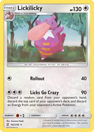 [PKM] Lickilicky (162/236) [Sun & Moon: Unified Minds]
