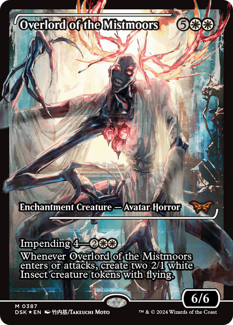 {@R} Overlord of the Mistmoors (Japan Showcase - Japanese) [Duskmourn: House of Horror][JP DSK 387]