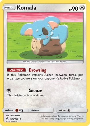 [PKM-C] Komala (185/236) [Sun & Moon: Unified Minds]