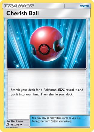 [PKM] Cherish Ball (191/236) [Sun & Moon: Unified Minds]