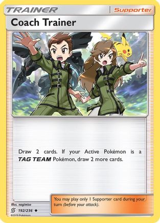 [PKM] Coach Trainer (192/236) [Sun & Moon: Unified Minds]