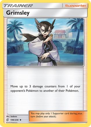 [PKM] Grimsley (199/236) [Sun & Moon: Unified Minds]