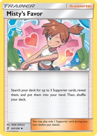 [PKM] Misty's Favor (202/236) [Sun & Moon: Unified Minds]