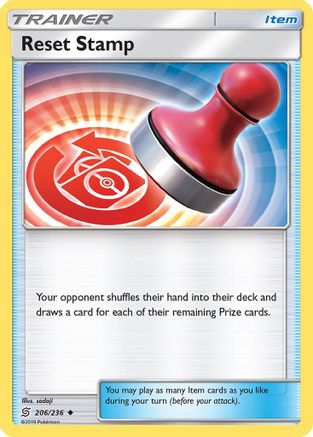 [PKM] Reset Stamp (206/236) [Sun & Moon: Unified Minds]