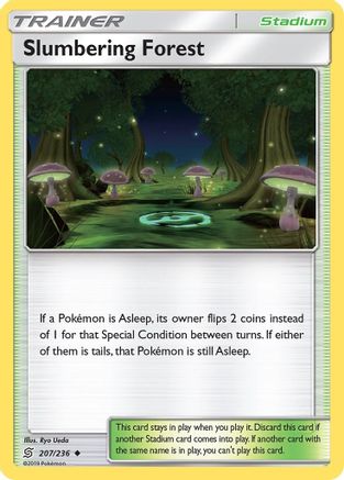 [PKM] Slumbering Forest (207/236) [Sun & Moon: Unified Minds]