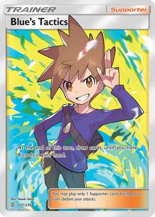 [TR] Blue's Tactics (231/236) [Sun & Moon: Unified Minds]