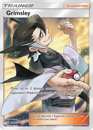 [PKM] Grimsley (234/236) [Sun & Moon: Unified Minds]