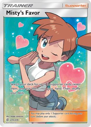 [PKM] Misty's Favor (235/236) [Sun & Moon: Unified Minds]