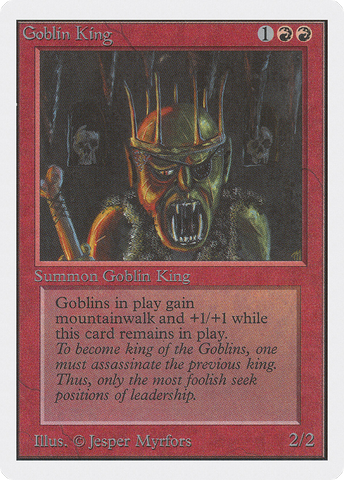 {R} Goblin King [Unlimited Edition][2ED 155]