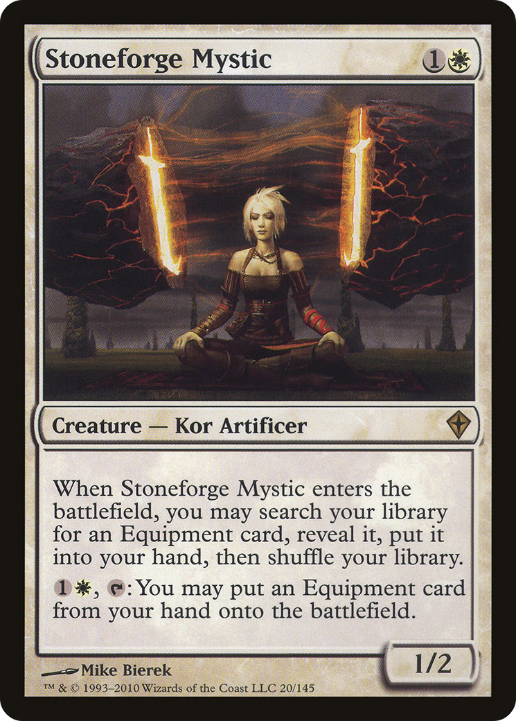 {R} Stoneforge Mystic [Worldwake][WWK 020]