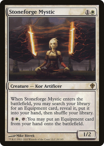 {R} Stoneforge Mystic [Worldwake][WWK 020]