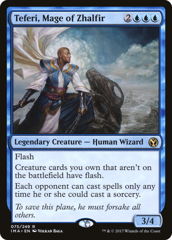 {R} Teferi, Mage of Zhalfir [Iconic Masters][IMA 075]