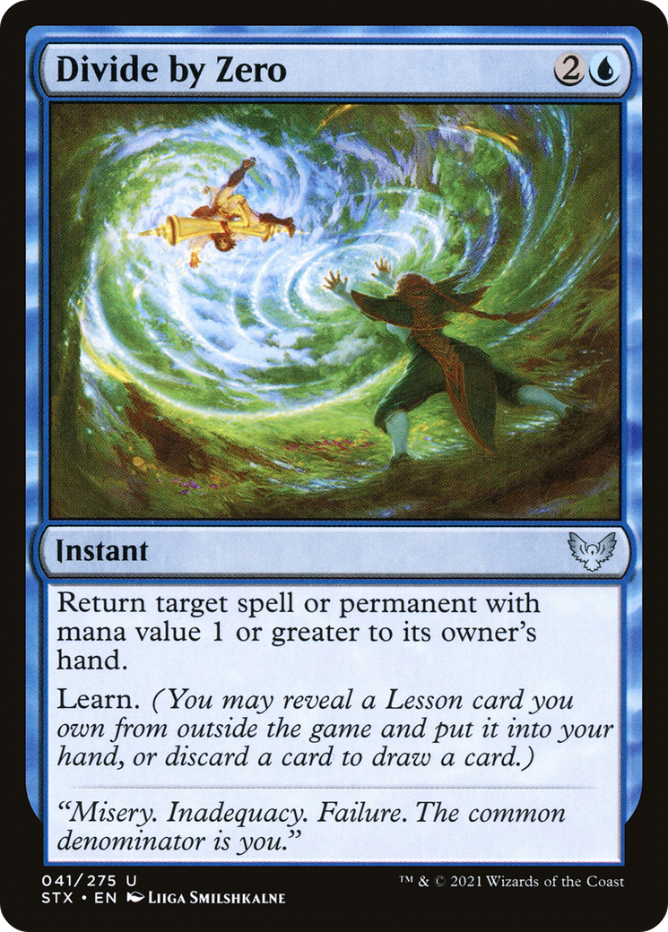 {C} Divide by Zero [Strixhaven: School of Mages][STX 041]