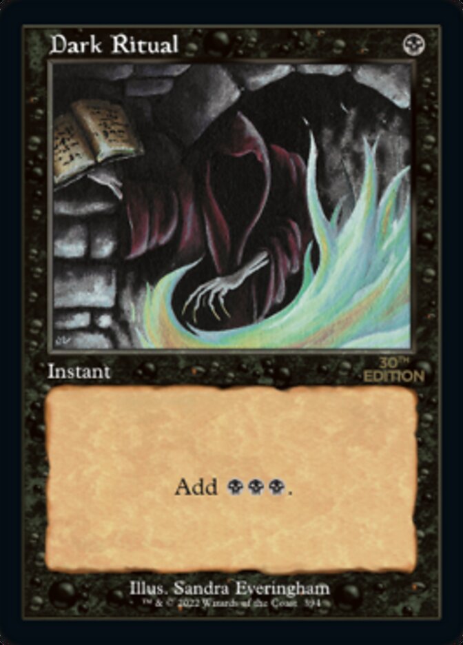 {C} Dark Ritual (Retro) [30th Anniversary Edition][30A 394]