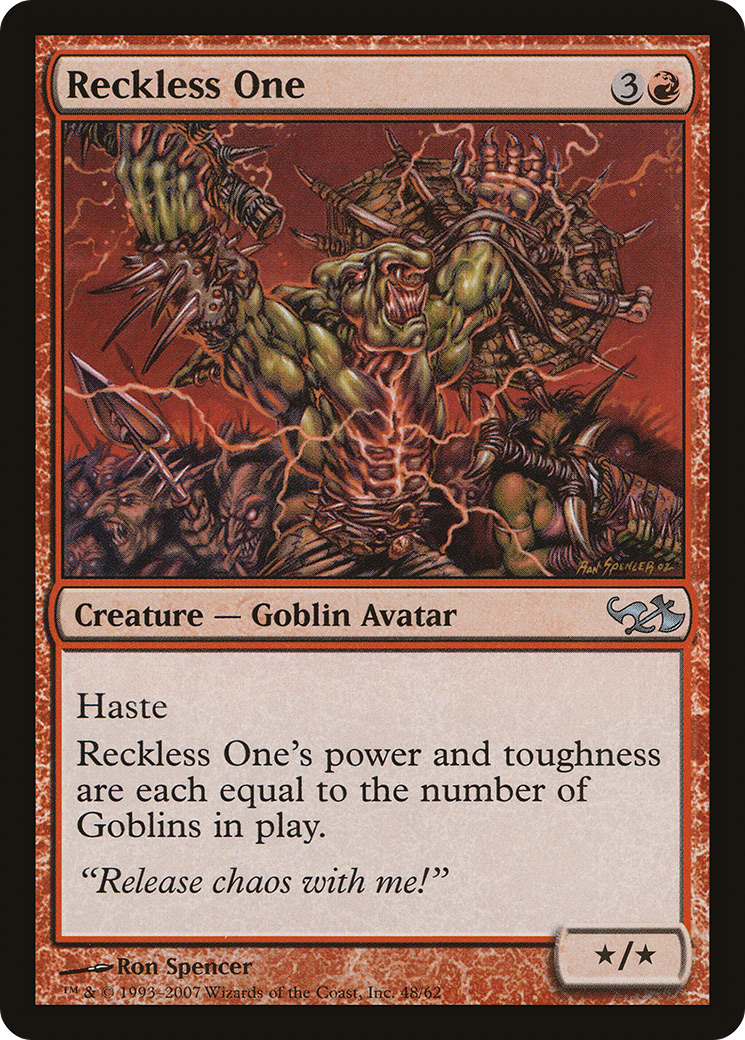 {C} Reckless One [Duel Decks: Elves vs. Goblins][DDA 048]