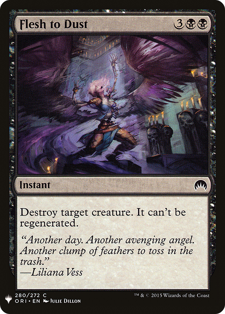 {C} Flesh to Dust [Mystery Booster][LS ORI 280]