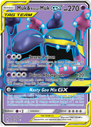 [PKM-R] Muk & Alolan Muk GX (196/214) [Sun & Moon: Unbroken Bonds]
