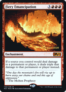 {R} Fiery Emancipation [Core Set 2021 Prerelease Promos][PR M21 143]