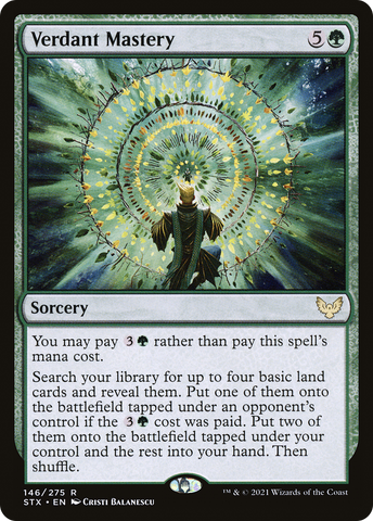 {R} Verdant Mastery [Strixhaven: School of Mages][STX 146]