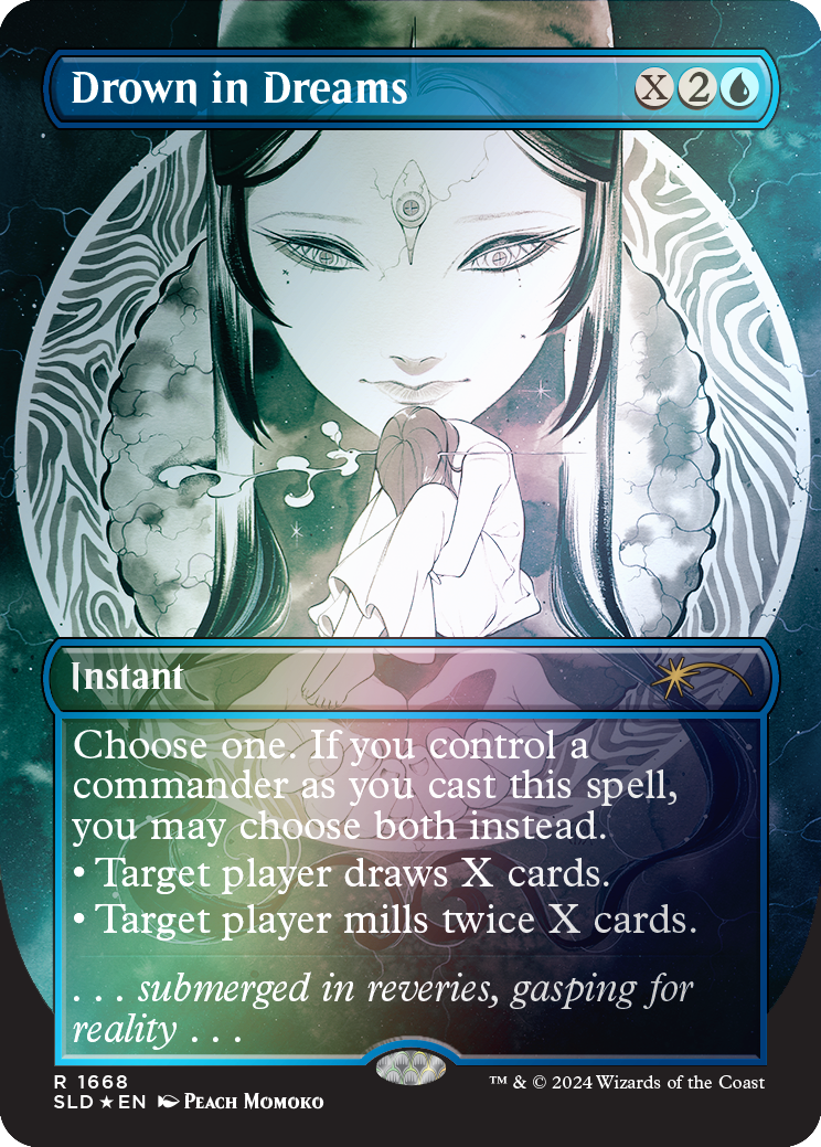 {R} Drown in Dreams (Rainbow Foil) [Secret Lair Drop Series][RBF SLD 1668]