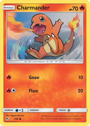 [PKM] Charmander (7/68) [Sun & Moon: Hidden Fates]