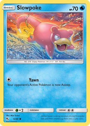 [PKM] Slowpoke (12/68) [Sun & Moon: Hidden Fates]