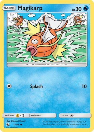 [PKM] Magikarp (15/68) [Sun & Moon: Hidden Fates]