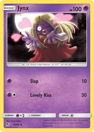 [PKM] Jynx (30/68) [Sun & Moon: Hidden Fates]