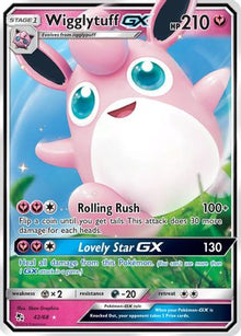 [PKM] Wigglytuff GX (42/68) [Sun & Moon: Hidden Fates]