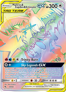 [PKM] Moltres & Zapdos & Articuno GX (69/68) [Sun & Moon: Hidden Fates]