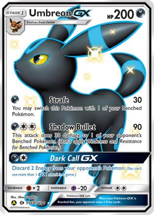 [PKM] Umbreon GX (SV69/SV94) [Sun & Moon: Hidden Fates - Shiny Vault]