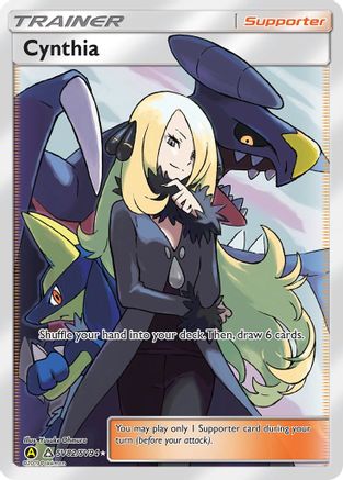 [TR] Cynthia (SV82/SV94) [Sun & Moon: Hidden Fates - Shiny Vault]