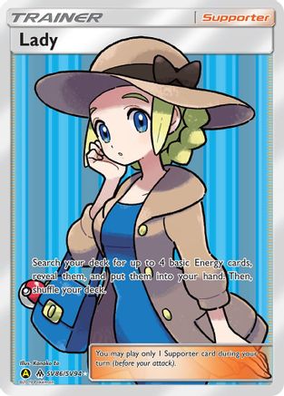 [PKM] Lady (SV86/SV94) [Sun & Moon: Hidden Fates - Shiny Vault]