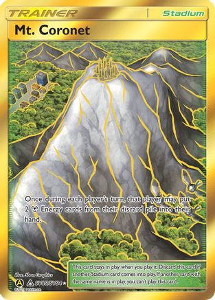 [TR] Mt. Coronet (SV89/SV94) [Sun & Moon: Hidden Fates - Shiny Vault]