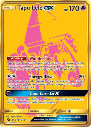 [PKM] Tapu Lele GX (SV94/SV94) [Sun & Moon: Hidden Fates - Shiny Vault]