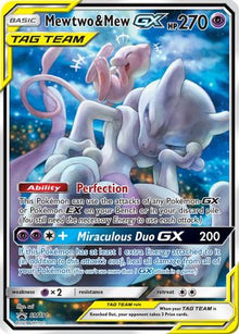 [PKM-R] Mewtwo & Mew GX (SM191) [Sun & Moon: Black Star Promos]