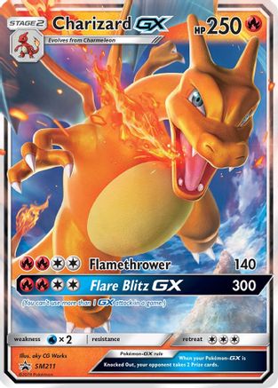 [PKM-R] Charizard GX (SM211) [Sun & Moon: Black Star Promos]
