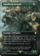 {R} Galadhrim Brigade (Borderless) (Surge Foil) [The Lord of the Rings: Tales of Middle-Earth Commander][LTC 546]