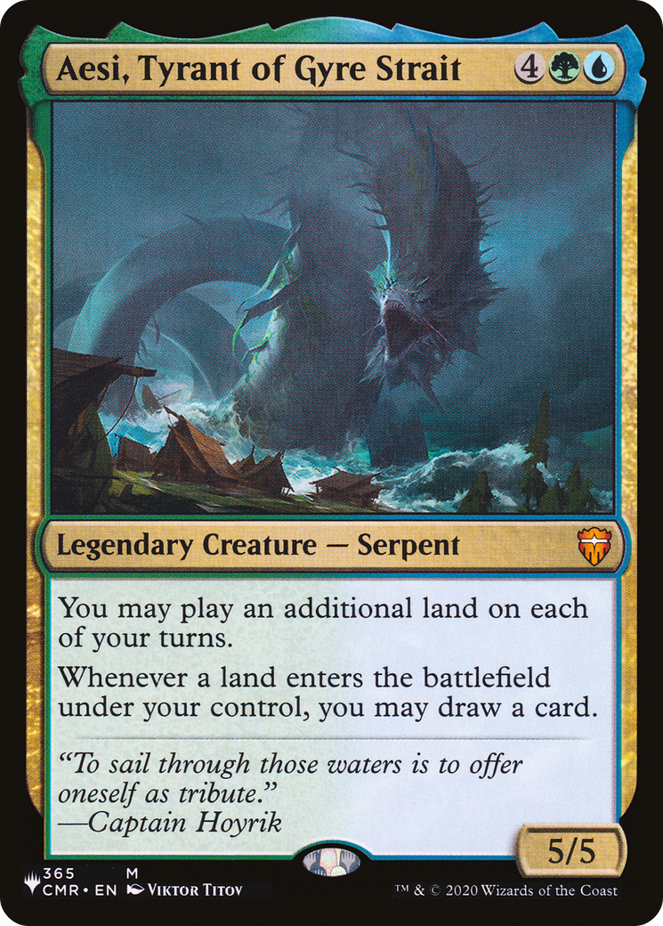 Aesi, Tyrant of Gyre Strait [LIST 365/361]