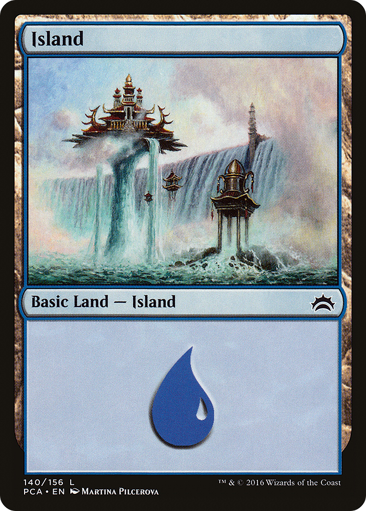 {B}[PCA 140] Island (140) [Planechase Anthology]