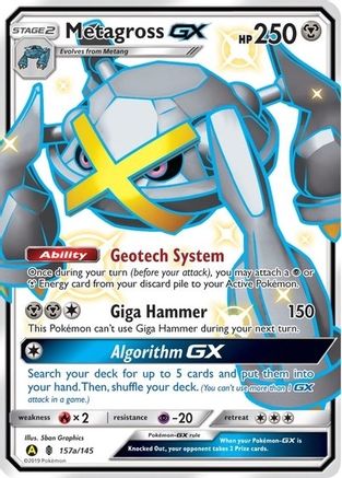 [PKM] Metagross GX (157a/145) [Alternate Art Promos]